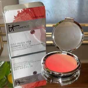 IT Cosmetics CC+ Radiance Ombre Blush Coral Flush Radiant - NIB